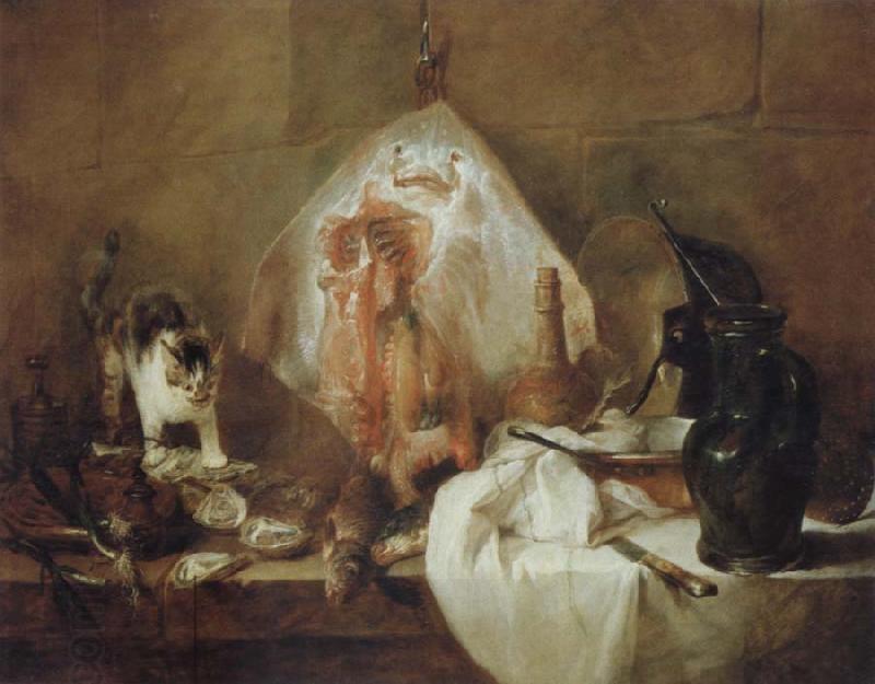 Jean Baptiste Simeon Chardin That raked oil painting picture